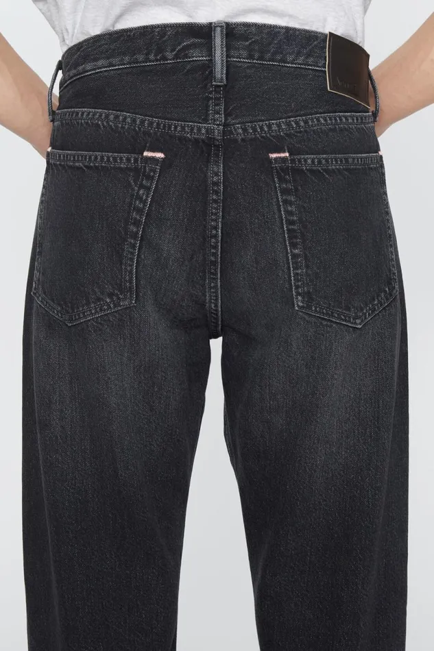 Men Regular Fit Jeans 8211 1996 Black Acne Studios Jeans