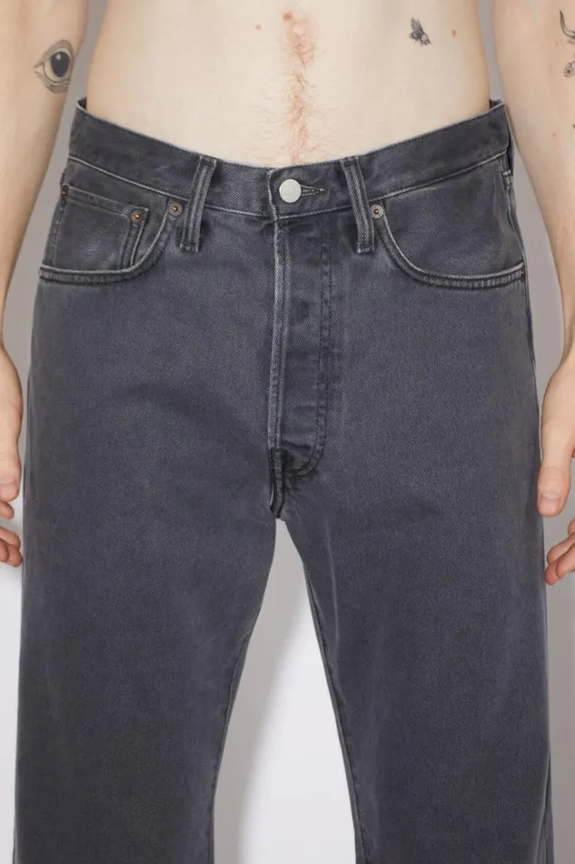 Men Relaxed Fit Jeans 8211 2003 Dark Grey Acne Studios Jeans