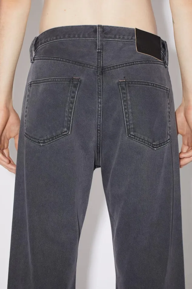 Men Relaxed Fit Jeans 8211 2003 Dark Grey Acne Studios Jeans