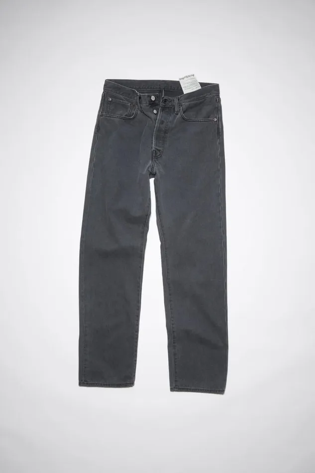 Men Relaxed Fit Jeans 8211 2003 Dark Grey Acne Studios Jeans