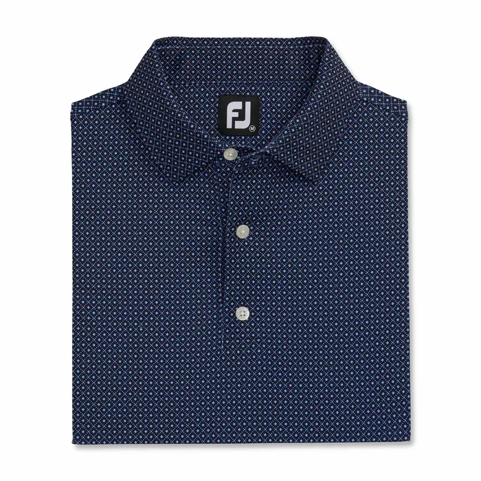 Men Shirts FootJoy Dot Geo Lisle