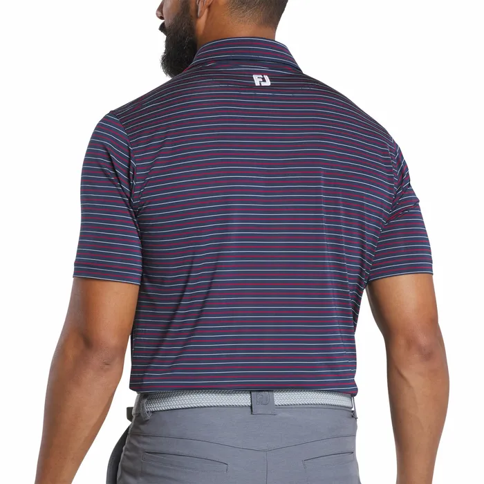 Men Shirts FootJoy Ryder Cup Heather Stripe Lisle