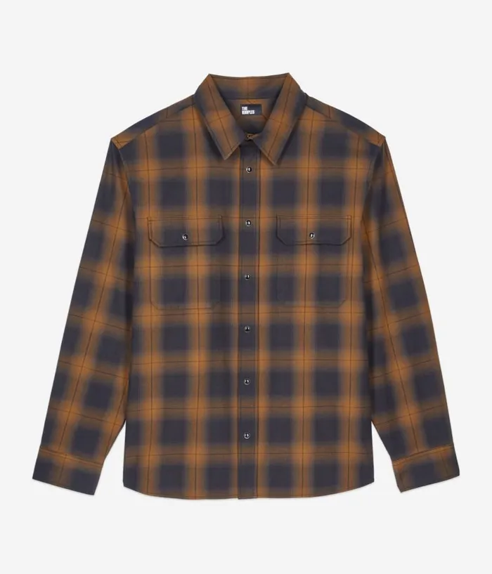 Men Shirts THE KOOPLES Black And Brown Checked Overshirt Men Shirts THE KOOPLES Black And Brown Checked Overshirt