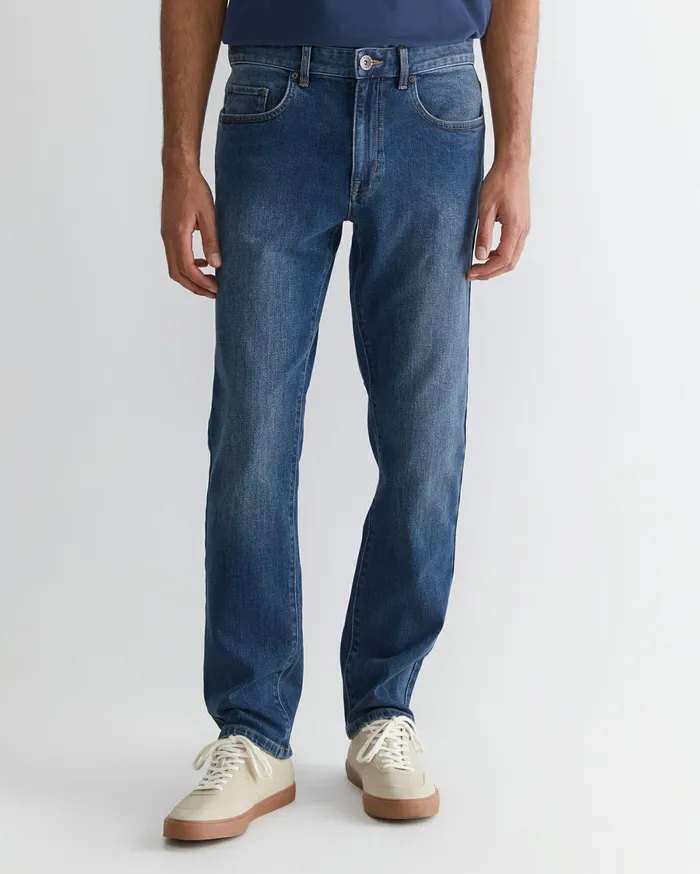 Men Sportscraft Pants Grayson Straight Jean Vintage Wash