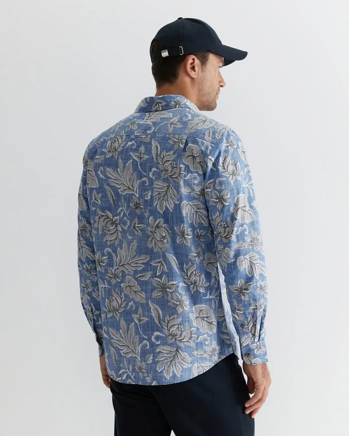 Men Sportscraft Shirts Hutton Shirt Malt