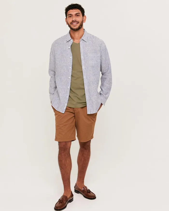 Men Sportscraft Shorts Classic Chino Short Tan