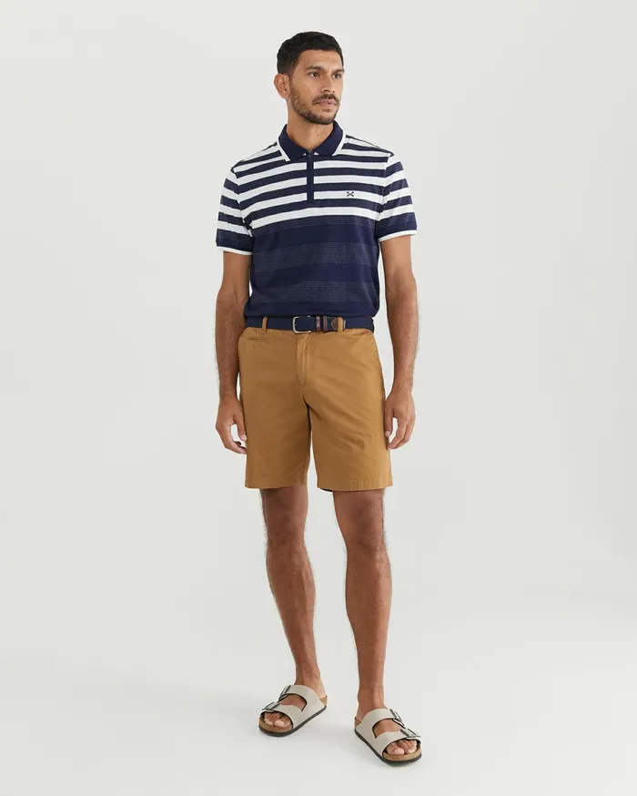 Men Sportscraft Shorts Classic Chino Short Tan