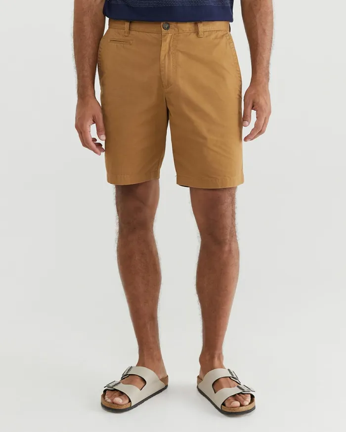 Men Sportscraft Shorts Classic Chino Short Tan