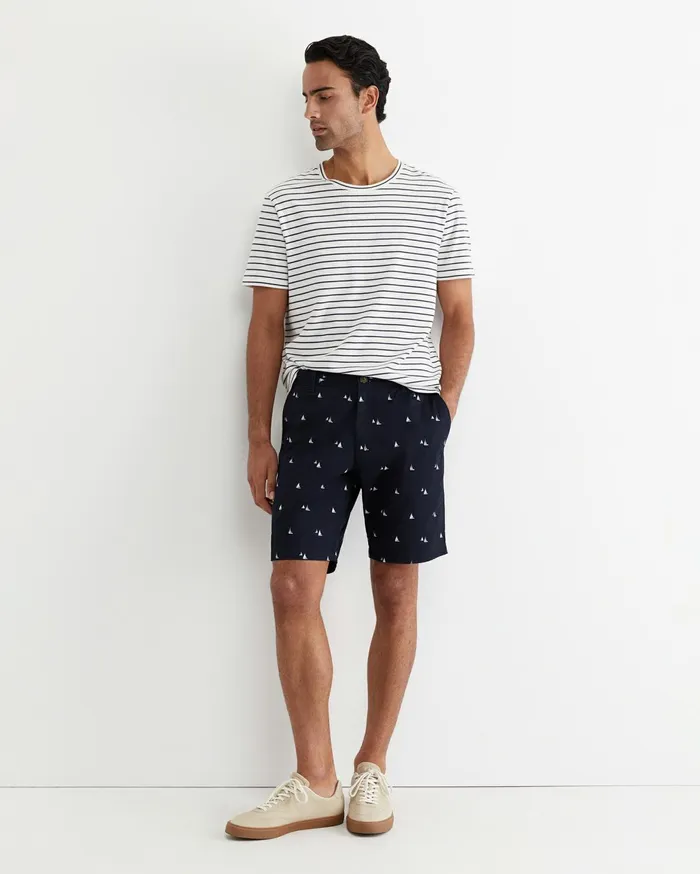 Men Sportscraft Shorts Classic Printed Short Classic Navy