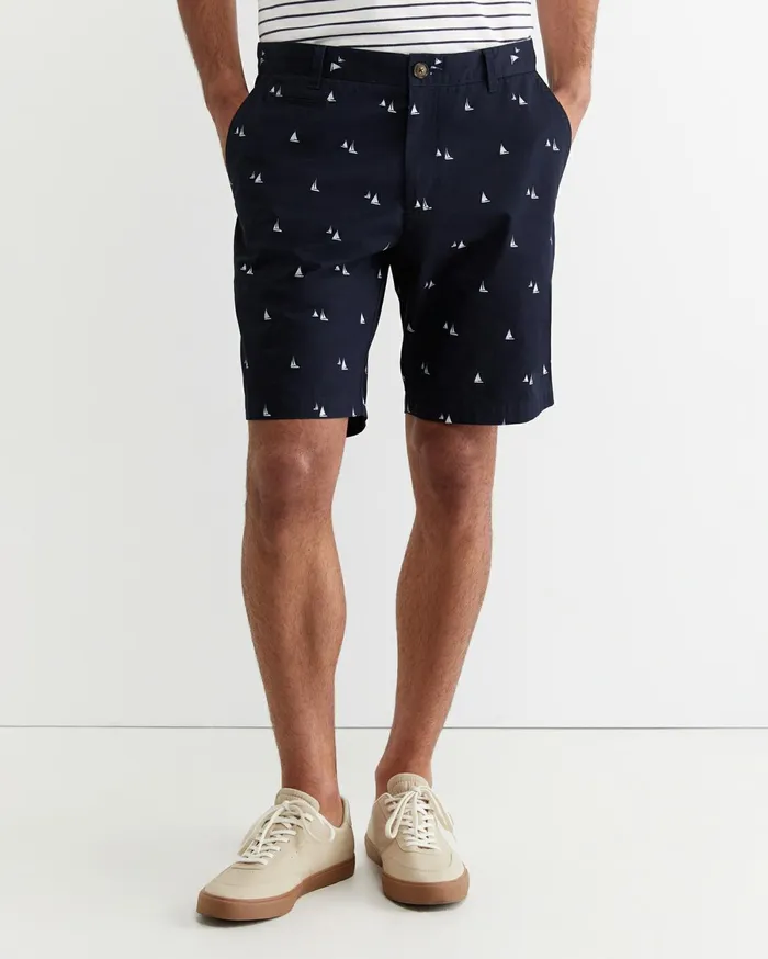 Men Sportscraft Shorts Classic Printed Short Classic Navy