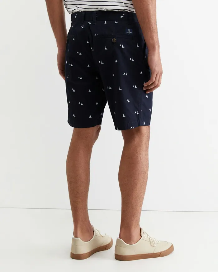 Men Sportscraft Shorts Classic Printed Short Classic Navy