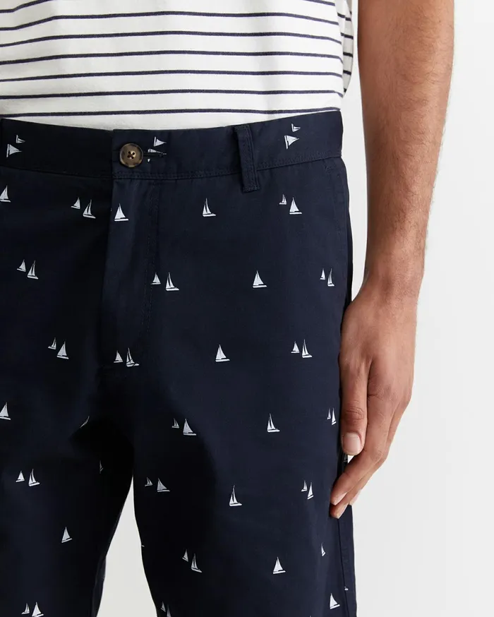Men Sportscraft Shorts Classic Printed Short Classic Navy