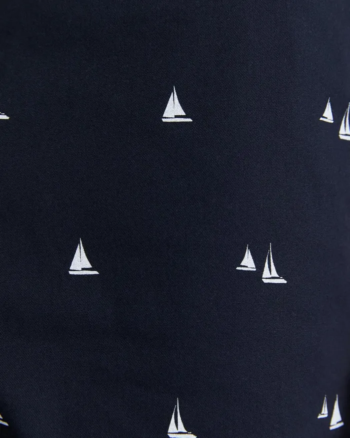 Men Sportscraft Shorts Classic Printed Short Classic Navy