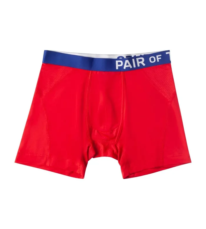 Men Supercool Boxer Briefs Red Green Underwear 2 Pack Pair Of Thieves Boxer Briefs