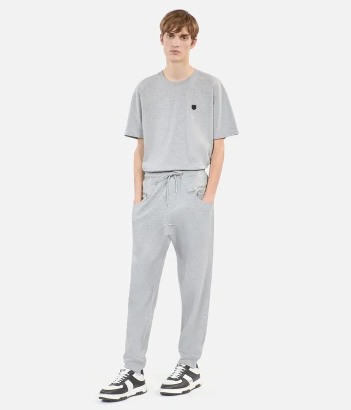 Men Tshirts THE KOOPLES Grey Blazon Tshirt