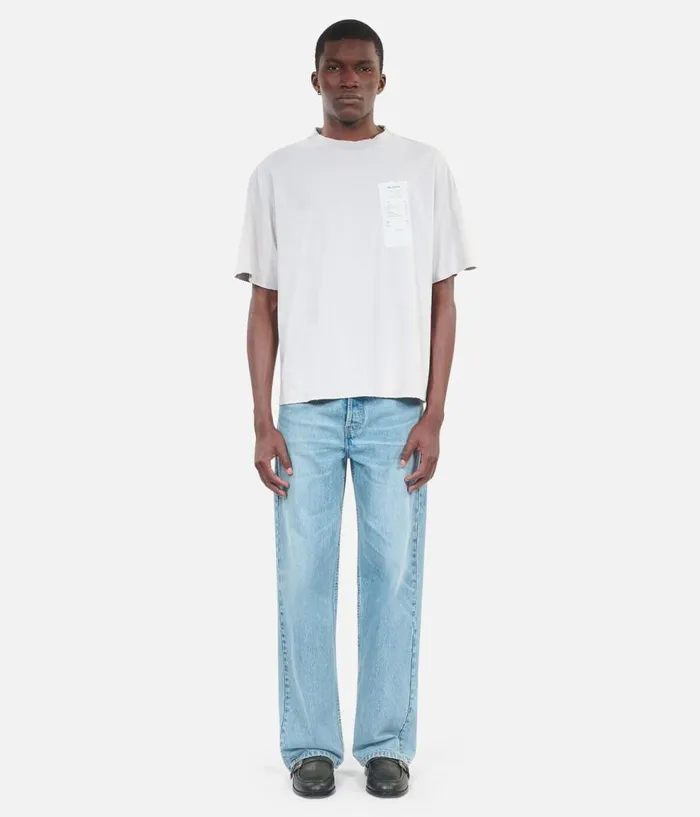 Men Tshirts THE KOOPLES Grey Receipt Serigraphy Tshirt