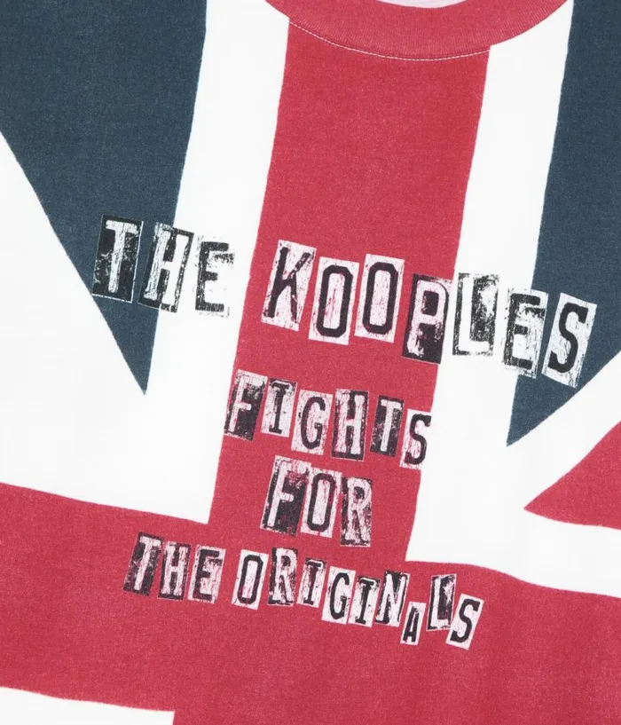 Men Tshirts THE KOOPLES UK Flag Printed Tshirt Men Tshirts THE KOOPLES UK Flag Printed Tshirt