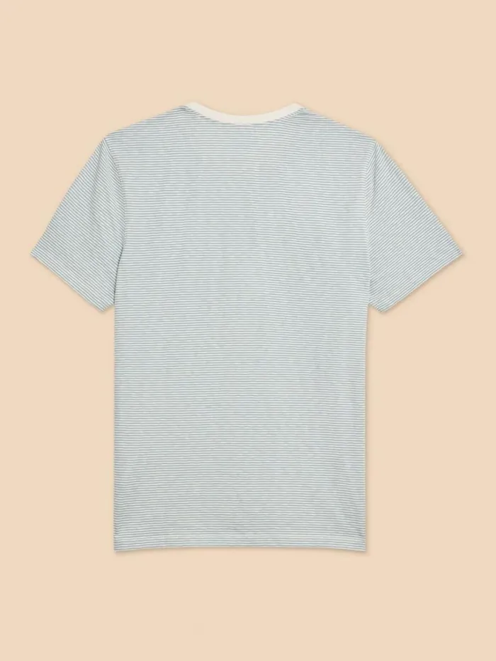 Men TSHIRTS White Stuff Abersoch SS Stripe Tee White Multi Men TSHIRTS White Stuff Abersoch SS Stripe Tee White Multi
