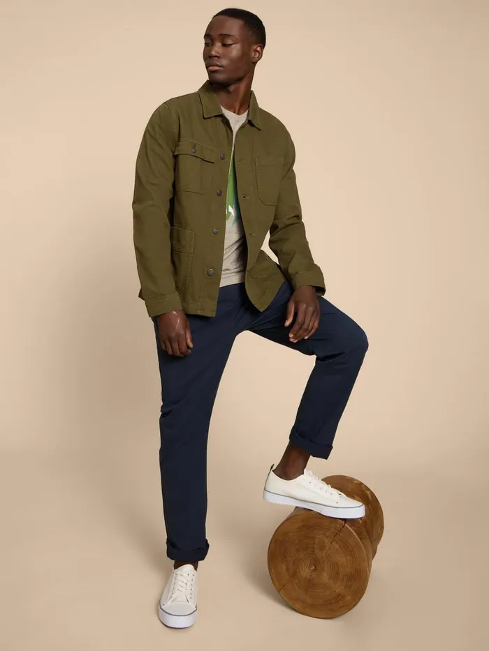 Men TROUSERS White Stuff Palmer Drawstring Chino Dark Navy Men TROUSERS White Stuff Palmer Drawstring Chino Dark Navy