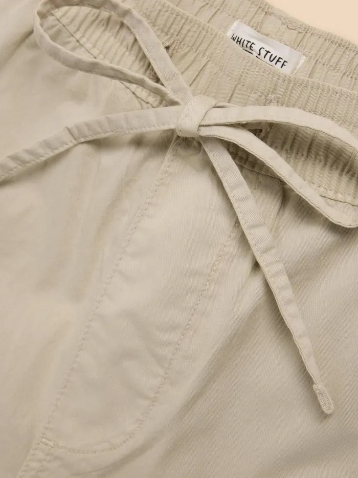 Men TROUSERS White Stuff Palmer Drawstring Chino Light Natural Men TROUSERS White Stuff Palmer Drawstring Chino Light Natural