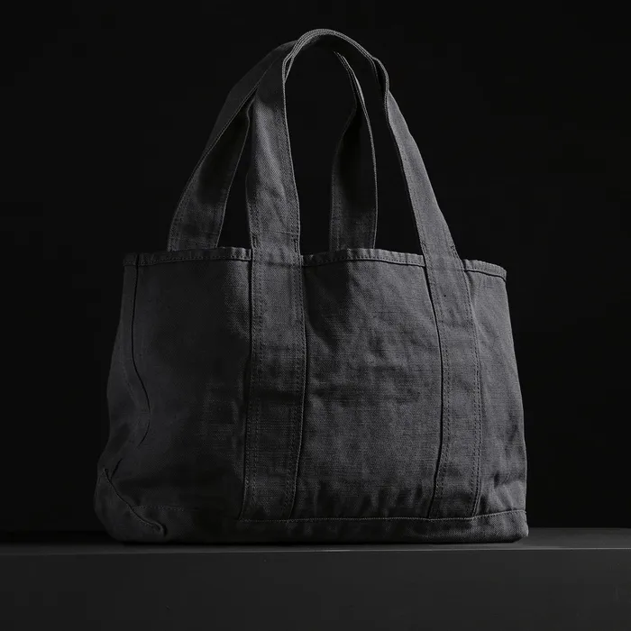 MENWOMEN James Perse TOTE BAGS Classic Mini Canvas Tote Black