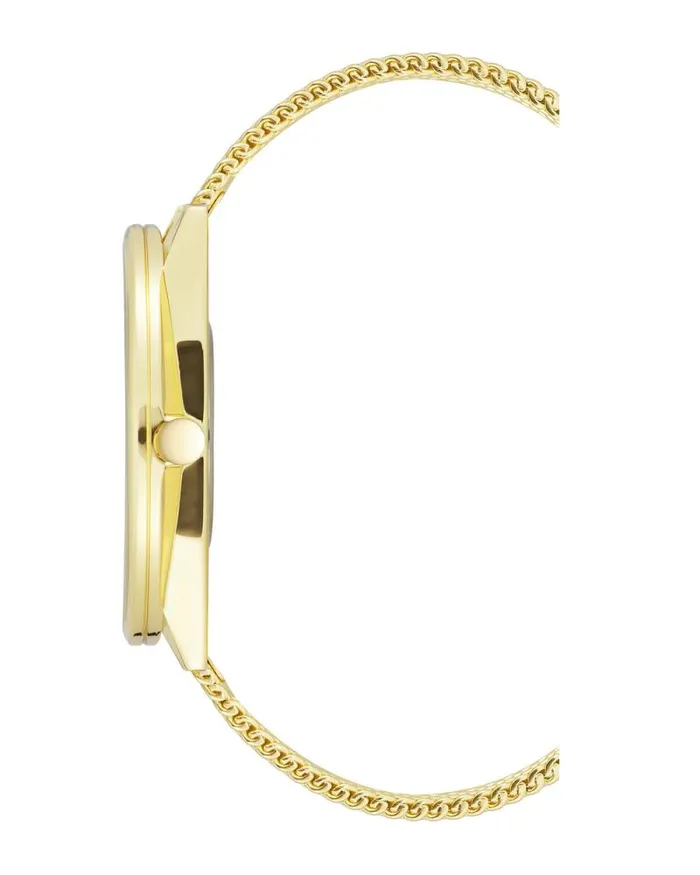 Mesh Bracelet Watch Goldtone Women Nine West Straps Mesh Bracelet Watch Goldtone Women Nine West Straps