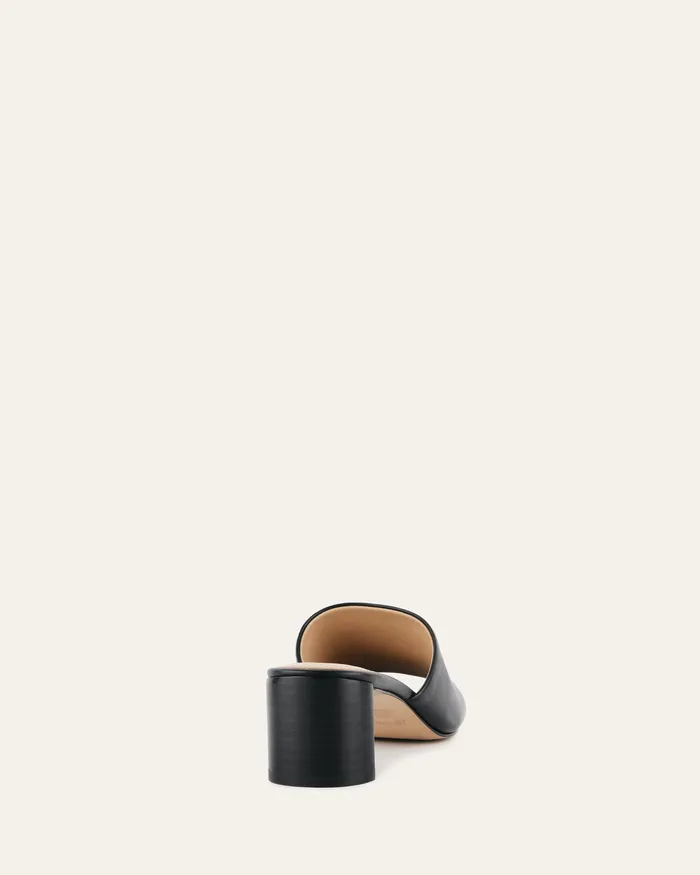 MID HEELS Herbie mid heel sandals black leather jomercer Women MID HEELS Herbie mid heel sandals black leather jomercer Women