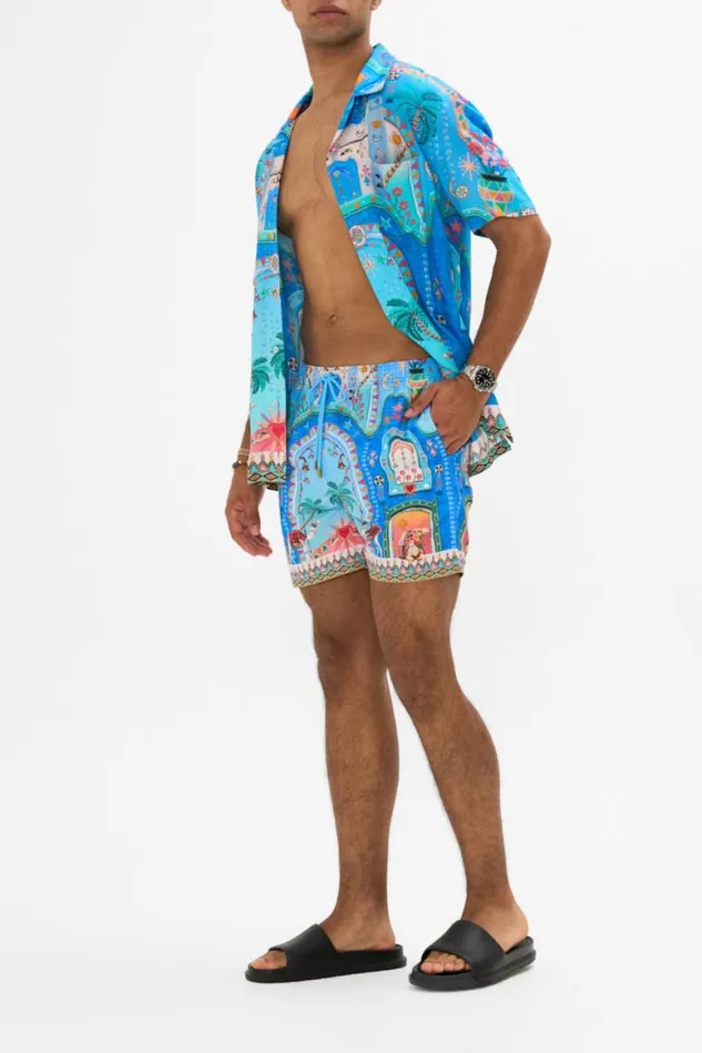 MID LENGTH BOARDSHORT A PAINTED VILLAGE A Painted Village Mens Camilla Boardshorts