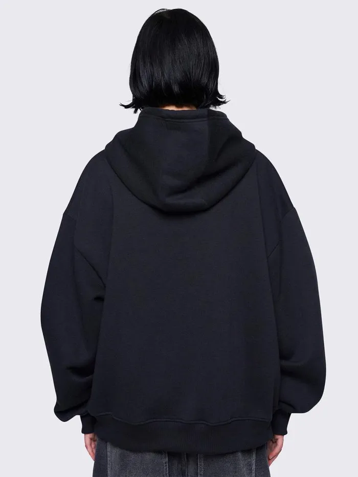 Minga Ink Zip Up Hoodie Women Minga London Sweatshirts and Hoodies