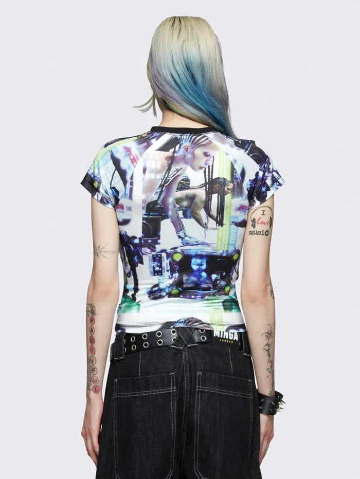 Minga X Pepela NYC Cycling Jersey Tshirt Women Minga London Tops and TShirts