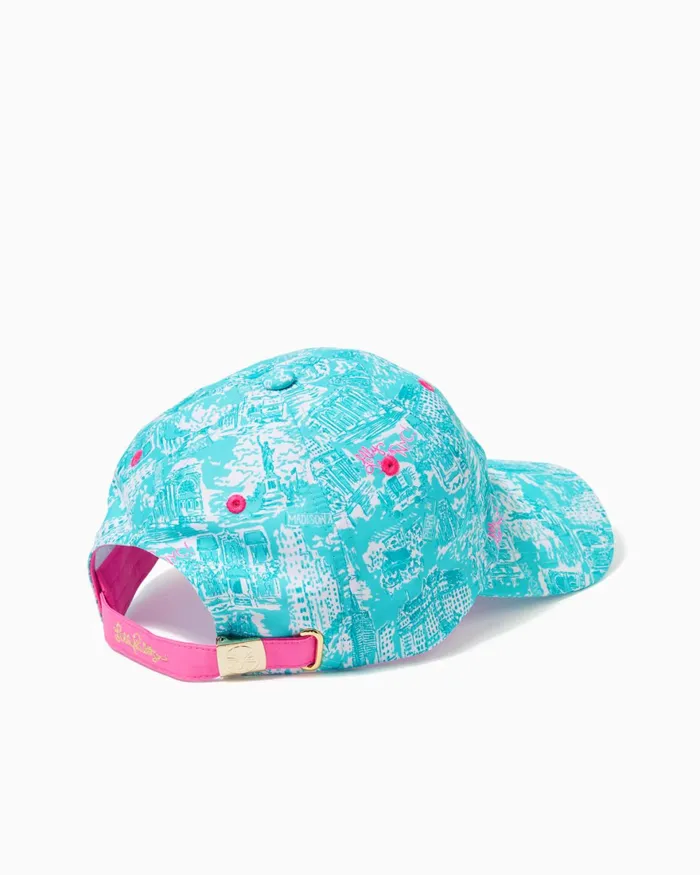 Monogram Shop Home and GiftsWomen Lilly Pulitzer Run Around Hat Shorely Blue Nyc Toile Accessories Small Monogram Shop Home and GiftsWomen Lilly Pulitzer Run Around Hat Shorely Blue Nyc Toile Accessories Small