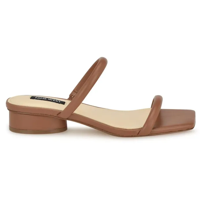Morella Slide Sandals Light Brown Women Nine West Sandals