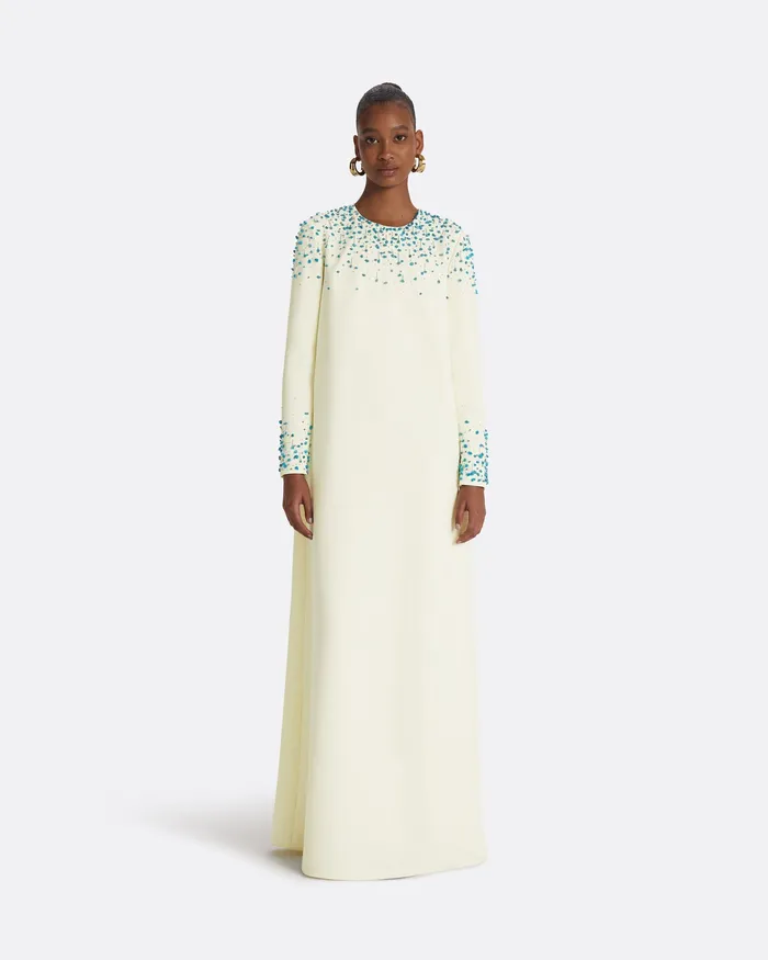 Naima Sorbet Long Dress Sorbet Dresses Safiyaa Women