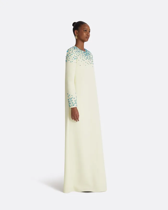Naima Sorbet Long Dress Sorbet Dresses Safiyaa Women