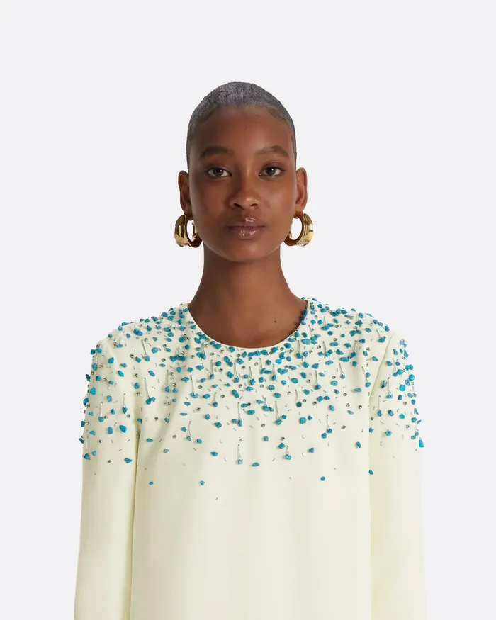 Naima Sorbet Long Dress Sorbet Dresses Safiyaa Women