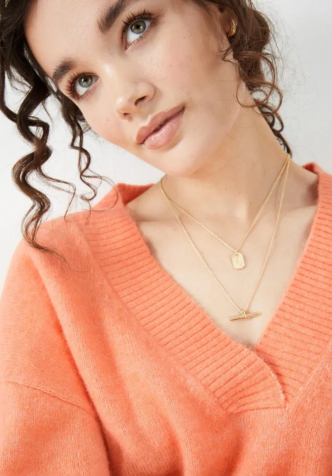 Necklaces Women Hush Keros Necklace Gold