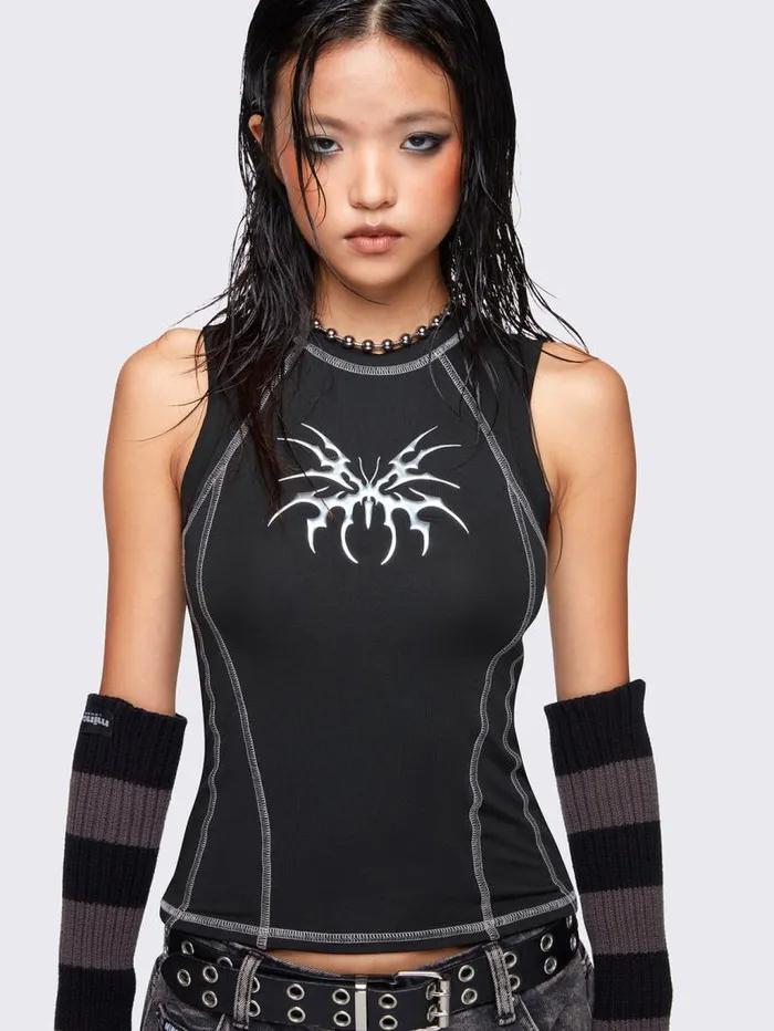 Nightfly Vest Top Women Minga London Tops and TShirts