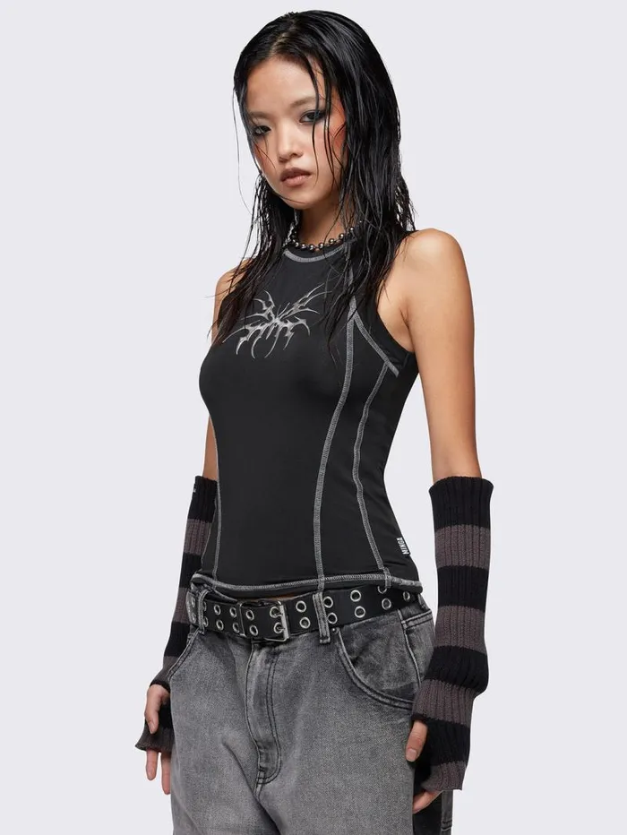 Nightfly Vest Top Women Minga London Tops and TShirts Nightfly Vest Top Women Minga London Tops and TShirts