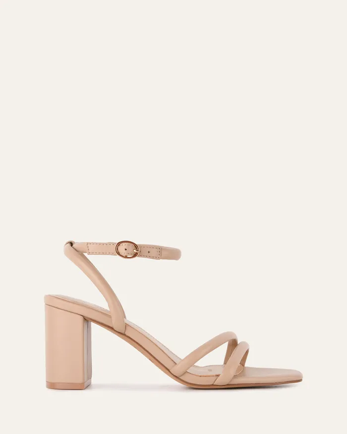 Nino high heel sandals blush leather Women HIGH SANDALS jomercer