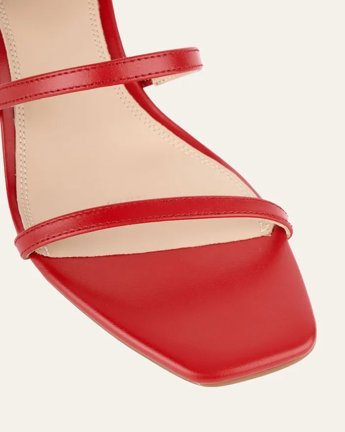 Nix mid heel sandals salsa leather MID HEELS jomercer Women Nix mid heel sandals salsa leather MID HEELS jomercer Women
