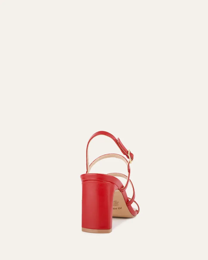 Nix mid heel sandals salsa leather MID HEELS jomercer Women Nix mid heel sandals salsa leather MID HEELS jomercer Women