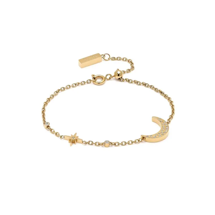 Olivia Burton Bracelets Women North Star and Moon Gold Bracelet