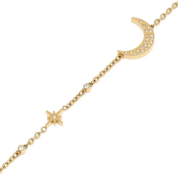 Olivia Burton Bracelets Women North Star and Moon Gold Bracelet