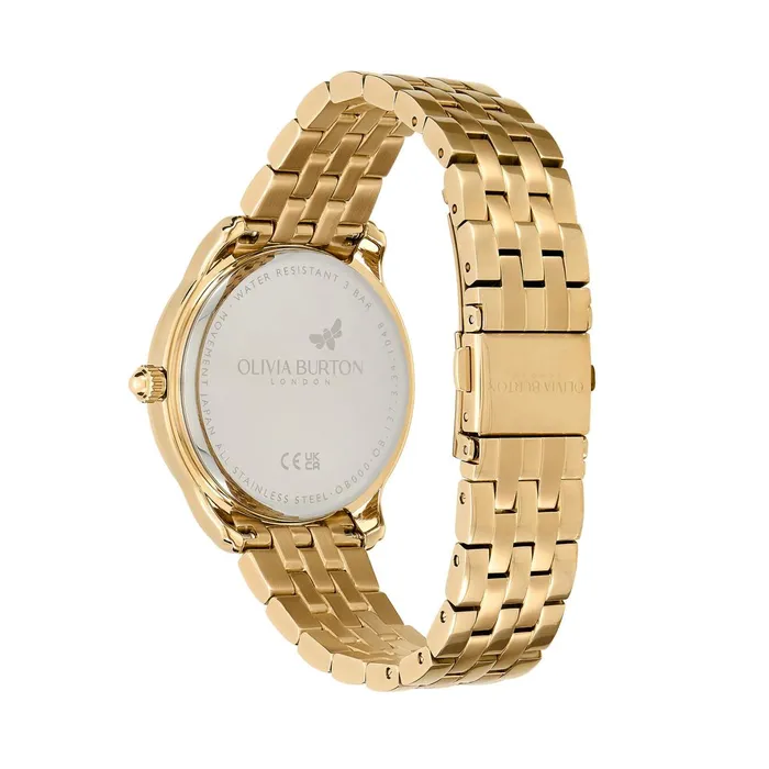 Olivia Burton Celestial Watches Women 36mm Starlight Gold Bracelet Watch
