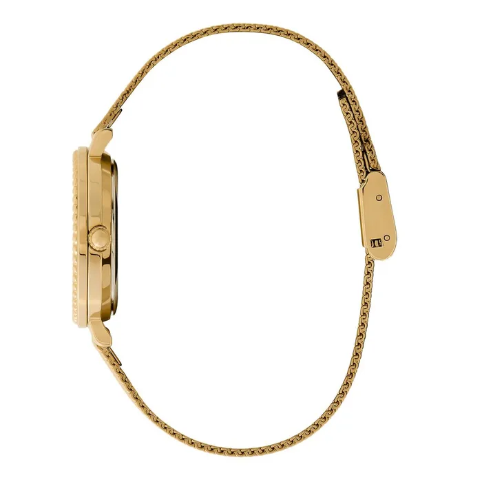 Olivia Burton Classic Watches Women 30mm Vintage Bead Gold Mesh Watch