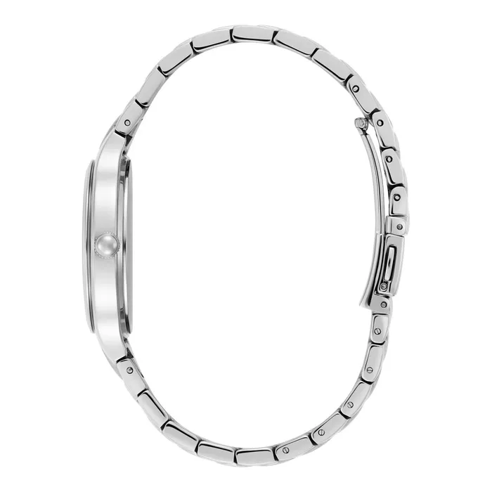 Olivia Burton Classic Watches Women 34mm Lea Light Blush and Silver Bracelet Watch