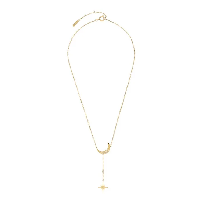 Olivia Burton Necklaces Women North Star and Moon Gold Necklace