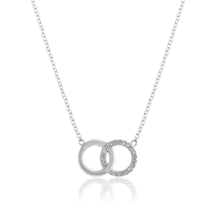 Olivia Burton Necklaces Women Silver Interlink Necklace
