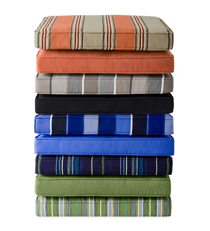 Outdoor Living Deluxe Sunbrella Chair Cushion With Ties 18034 X 15034 X 2034 8211 Bandana Plow and Hearth Outdoor Furniture Cushions Outdoor Living Deluxe Sunbrella Chair Cushion With Ties 18034 X 15034 X 2034 8211 Bandana Plow and Hearth Outdoor Furniture Cushions