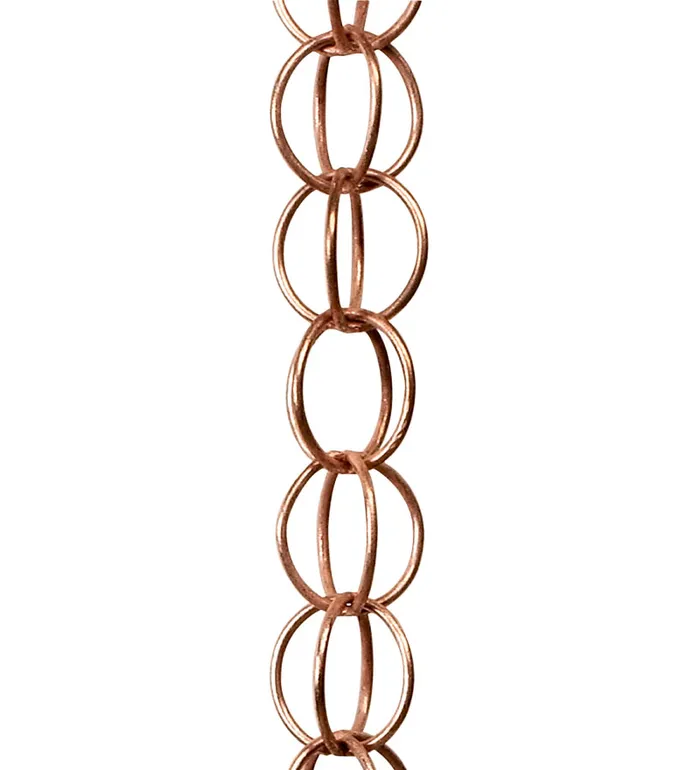 Outdoor Living Link Rain Chain Plow and Hearth Deck and Patio Accents